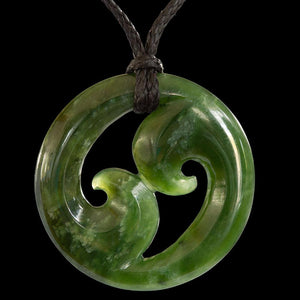 Jade Double Koru (3 Sizes) - ecoVert