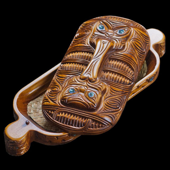 Large Carved Wakahuia - ecoVert