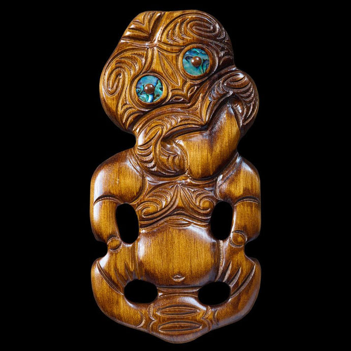 Carved Tiki Wall Hanging - ecoVert