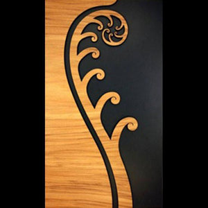 Wooden Koru Hanging Wall Panel - ecoVert