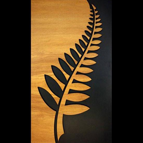 Wooden Fern Leaf Hanging Wall Panel - ecoVert