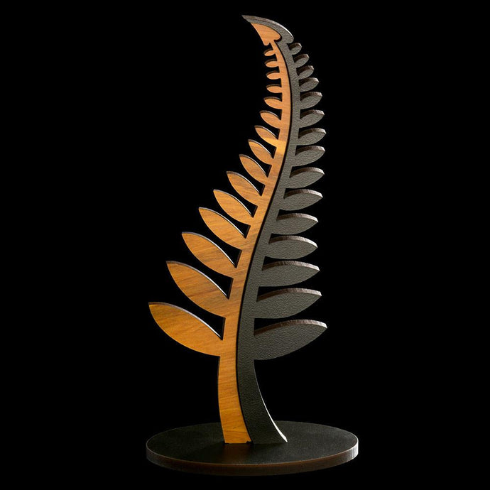 Wooden Fern Leaf Sculpture - ecoVert