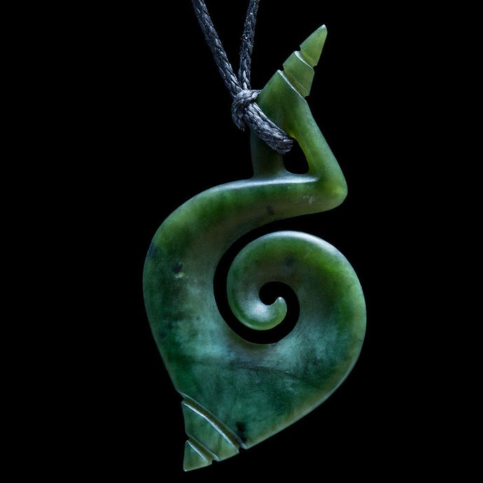 Jade Koru by Shaun Gardiner