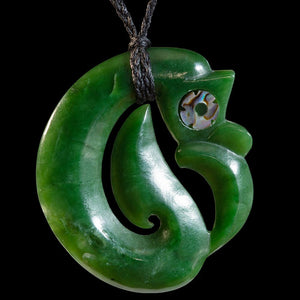 Large Jade Koropepe by Andrew Ralph