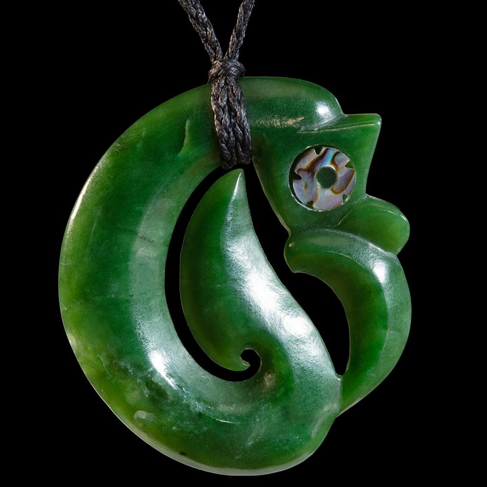 Large Jade Koropepe by Andrew Ralph