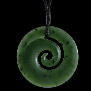 Large Jade Koru