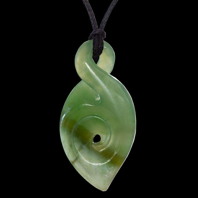 Flower Jade Twist Koru By Ross Crump