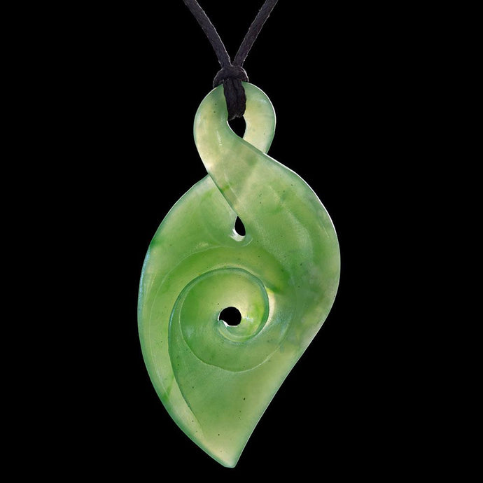 Inanga Jade Twist Koru By Ross Crump