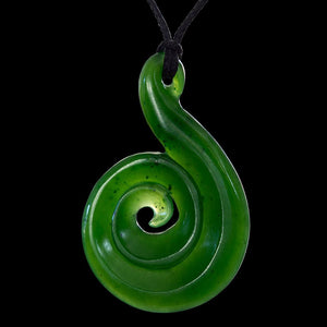 Jade Koru by Ross Crump