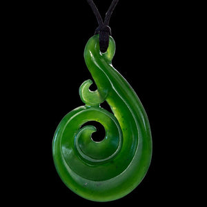 Jade Koru by Ross Crump