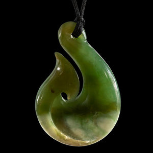 Jade Matau Pendant by Ross Crump