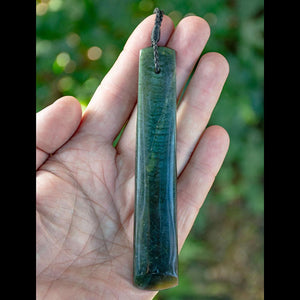 Huge Translucent Dark Tangiwai Toki by Malcolm Cox