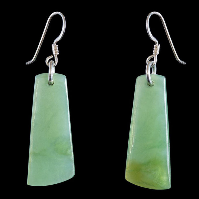 Inanga Jade Drop Earrings by Alex Sands