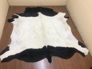 Belted Galloway cow hide - ecoVert